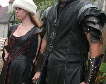 Warrior Tunic, Leather Armor, Steam punk