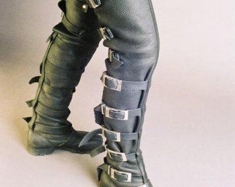 Thigh High Buckle Boots, Steam punk