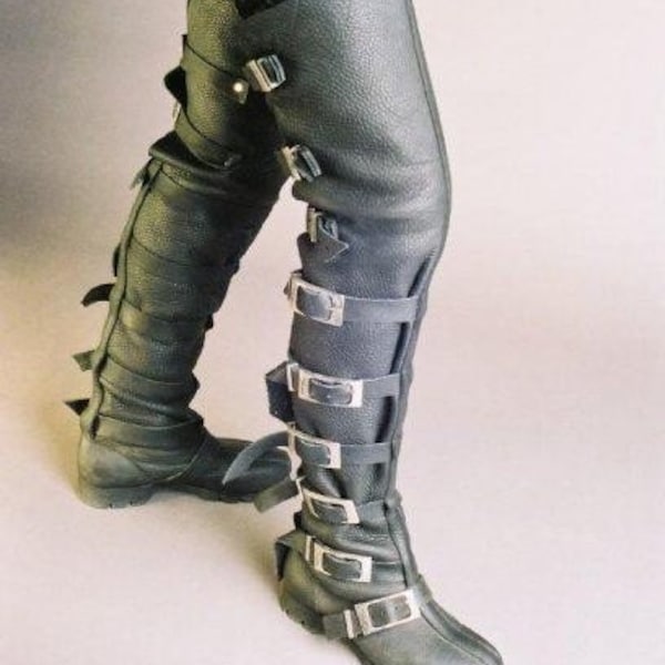 Thigh High Mens Boots Etsy
