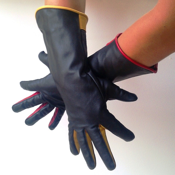 Gauntlets, Leather Gloves, Steampunk