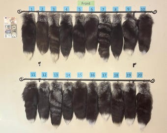 Eco Friendly Cross Fox Tails - Etsy