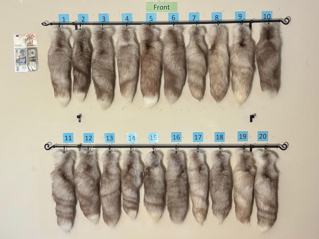 Eco Friendly Amber Frost Fox Tails - Etsy