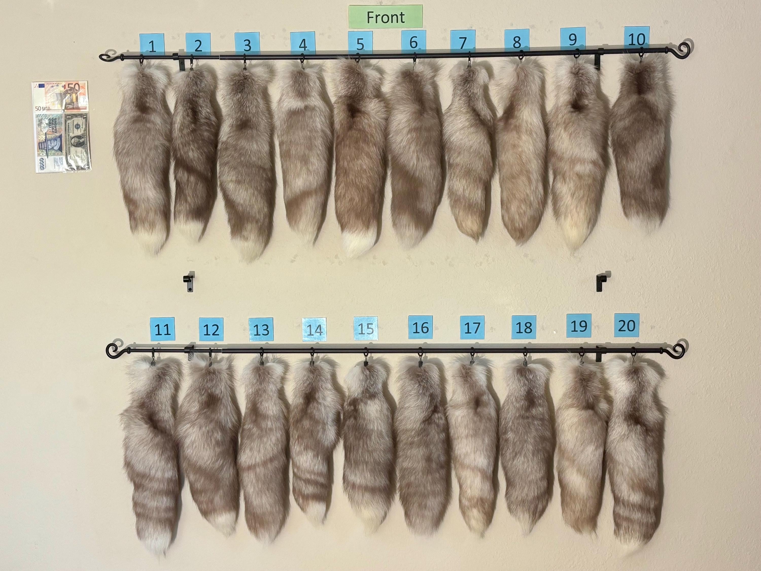Eco Friendly Amber Frost Fox Tails - Etsy