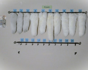 Eco Friendly Arctic Fox Tails