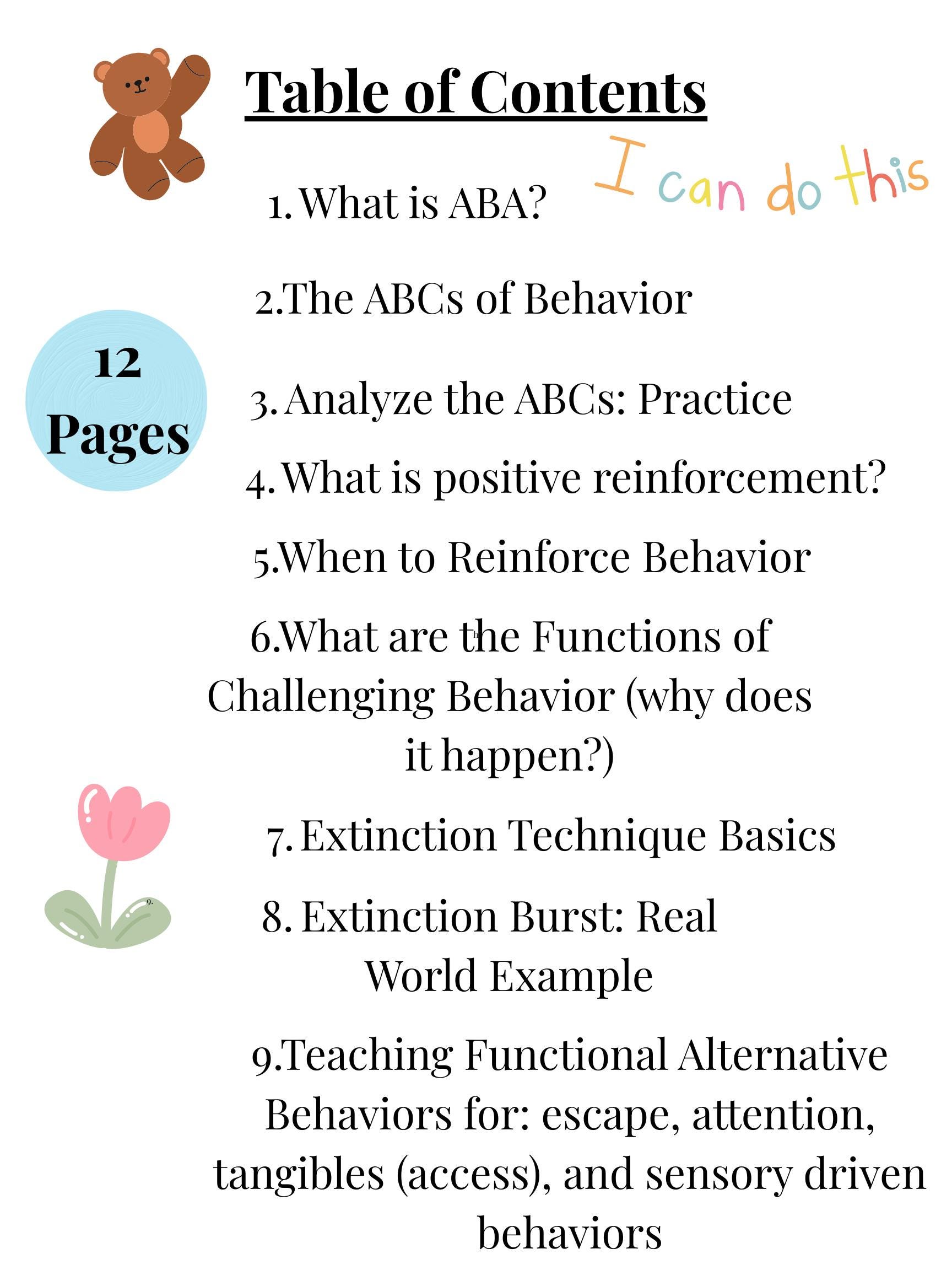 Lessen Problem ABA Challenging Behaviors Guide: Function Based Strategies to Reduce ...