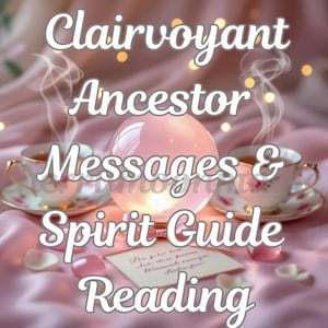 Clairvoyant Spirit Guide & Ancestor Messages Reading • Channeled Guidance • Past Loved Ones Connection • Higher Self Communication
