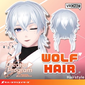 VRChat - Wolf-hair (Alpha Fringe) - CP13