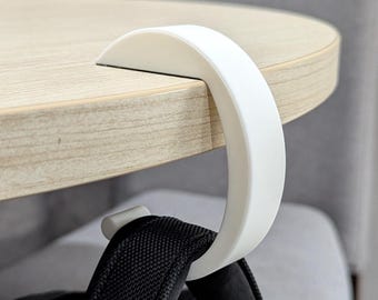 3D Printed Handbag Holder: Table Purse Hook, Anti-Slip Base