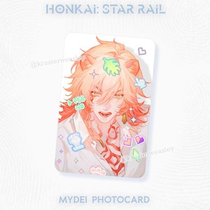 HSR | Mydei | Honkai Star Rail | Fotokartka | Wydruk | Brelok | Naklejka