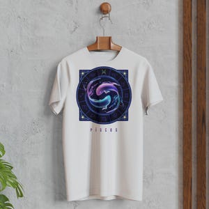 Zodiac Unisex Heavy Cotton Tee - Astrological T-Shirt, Astrology Gift, Zodiac Apparel, Birthday Present, Horoscope Tee