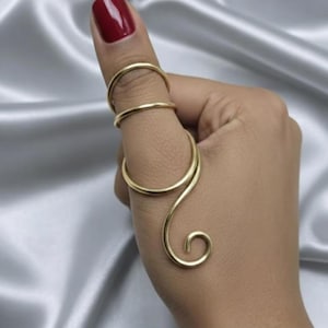 Anillo de plata 925 para férula de pulgar MCP, férula de hiperextensión MCP, anillos para artritis, anillo de férula gatillo, anillo de férula para EDS