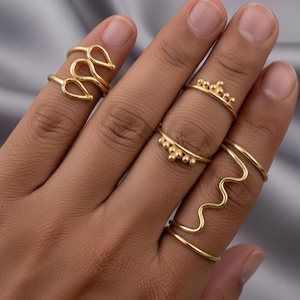 Trigger Finger Rings, Arthritis Ring, EDS Finger Splint Rings, Mallet Finger Rings, Adjustable Ring, Personalized Gifts, Unique DIP Rings.
