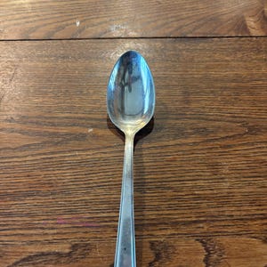 Sterling Oval serving spoon