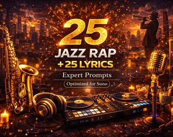 25 invites d'experts en rap jazz + paroles (téléchargement PDF)