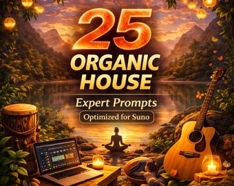 25 invites Organic House Expert + paroles (téléchargement PDF)
