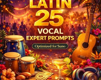 Lateinische Sprachanfage für Suno | 25 Expert AI Music Prompts