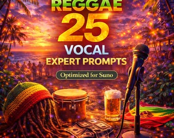 Reggae Sprachanfage für Suno | 25 Expert AI Music Prompts