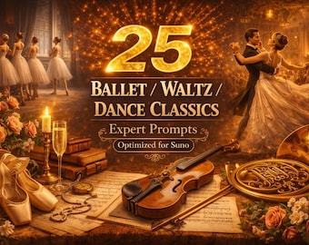 25 Ballett Walzer Tanzklassiker Expert Prompts (PDF Download)