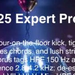 25 invites Disco Expert + paroles (téléchargement PDF) image 2