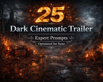 Pacchetto di 25 prompt per trailer cinematografici dark (download in PDF)