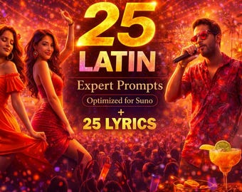 Suno 向けラテン語エキスパートプロンプト 25 選 + 歌詞プロンプト (PDF)