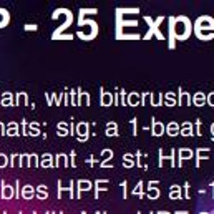 May include: Image with the text "HYPERPOP - 25 Expert Prompts". The text is white and the background is a gradient of purple, blue, and green. The text describes how to create a Hyperpop track.