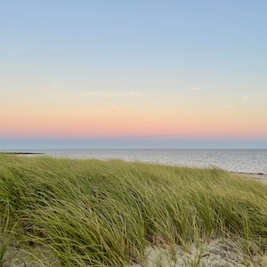 West Dennis Beach Sunset Photo // Nautical Photography // Nautical Decor // Beach Cottage Wall Art // Cape Cod Print