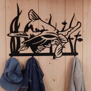 Catfish Coat Rack