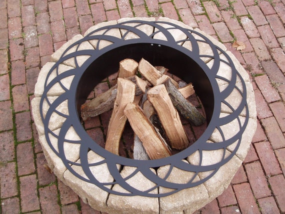 Fire Pit Basket Fire Ring Etsy