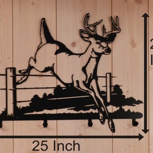 Buck Deer Coat Rack - Etsy