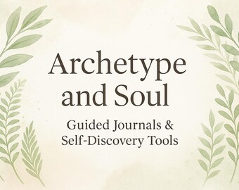 Shadow Work Journal: 30-Day Guided Self-Discovery Prompts (Digital Download PDF)