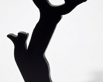 Patas de mesa de acero con diseño de árbol hechas a mano, de calidad (balasa019)