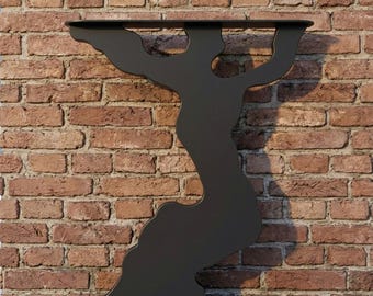 Patas de mesa de acero con diseño de árbol hechas a mano, de calidad (balasa20)