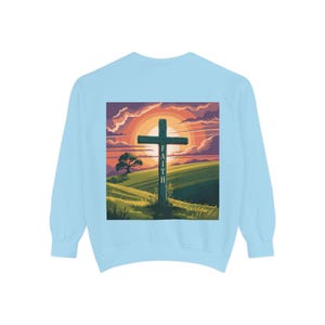 Christian Clothing Unisex Sweatshirt, Religious Faith Apparel, Gift for Christian, Bible Verse Jumper, Church Wear, Inspirational Sweatshirt