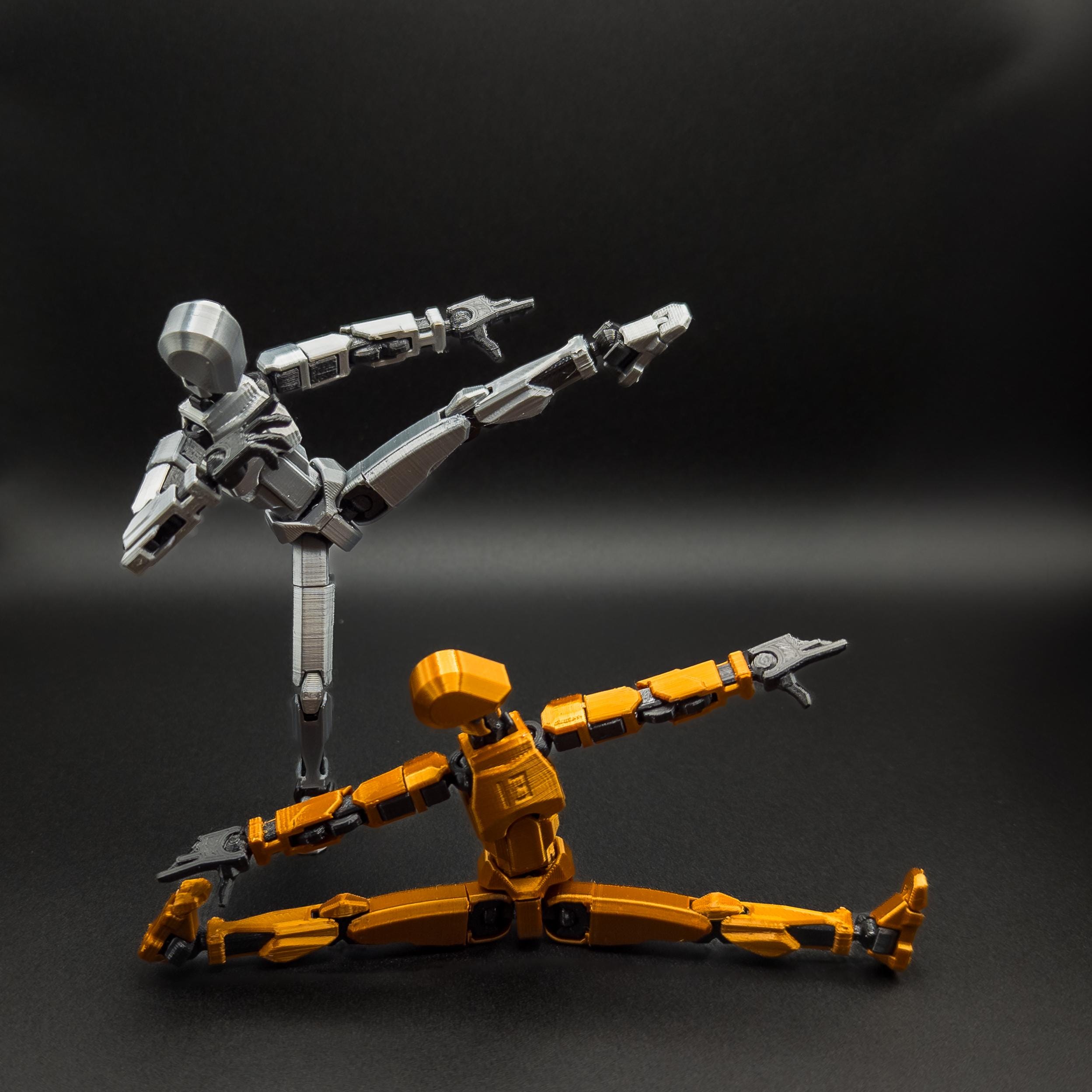 Assembled Posable Artist’s Manikin & Action Figure | With Sturdy ...