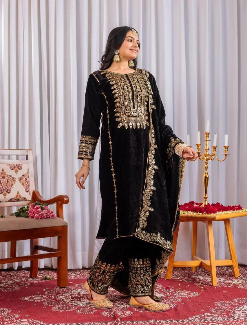 MARIAGE PAKISTANAIS INDIEN Lazzari Numérique Imprimé Fête Ethnique