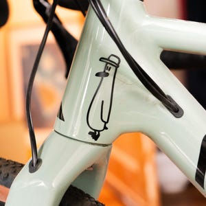 Cooler Pinguin - Fahrradsticker  - Fahrrad Sticker Decal - Handmade