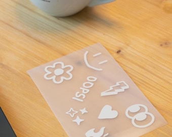 Vinylstickers - Selectie van stickervellen - Fietsstickers - Handgemaakt