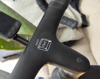 Cykelklistermärke, Förlorad kontroll, CTRL, Vinyl, Dekoration, Cykeldekoration - Handgjord