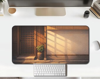 Neoprene Mouse Pad with Anti-Slip Rubber Backing, Hemmed Edges, Edge-to-Edge Print