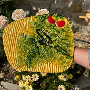 Antique Vallauris serving dish - 1960s / 1970s - Vintage - Made in France