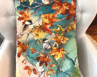 Fall Quilt, Handmade Autumn Fall Decor
