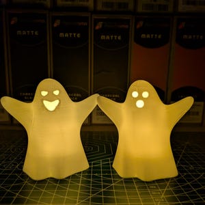 3D Printed Ghost Tea Light Holder: Spooky Halloween Decor
