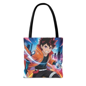 Polyester Tote Bag: Stylish Reusable Shopping Bag, Reinforced Stitching