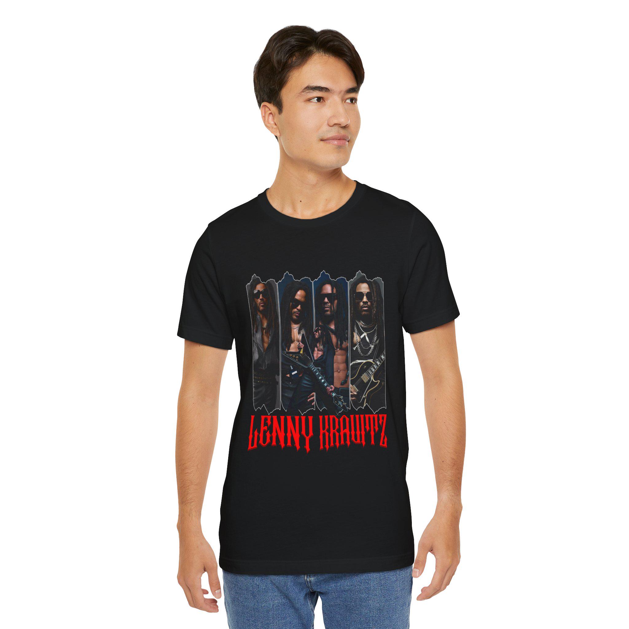 Lenny Kravitz Tour 2026 PNG, Vintage Rock Band Tee (digital