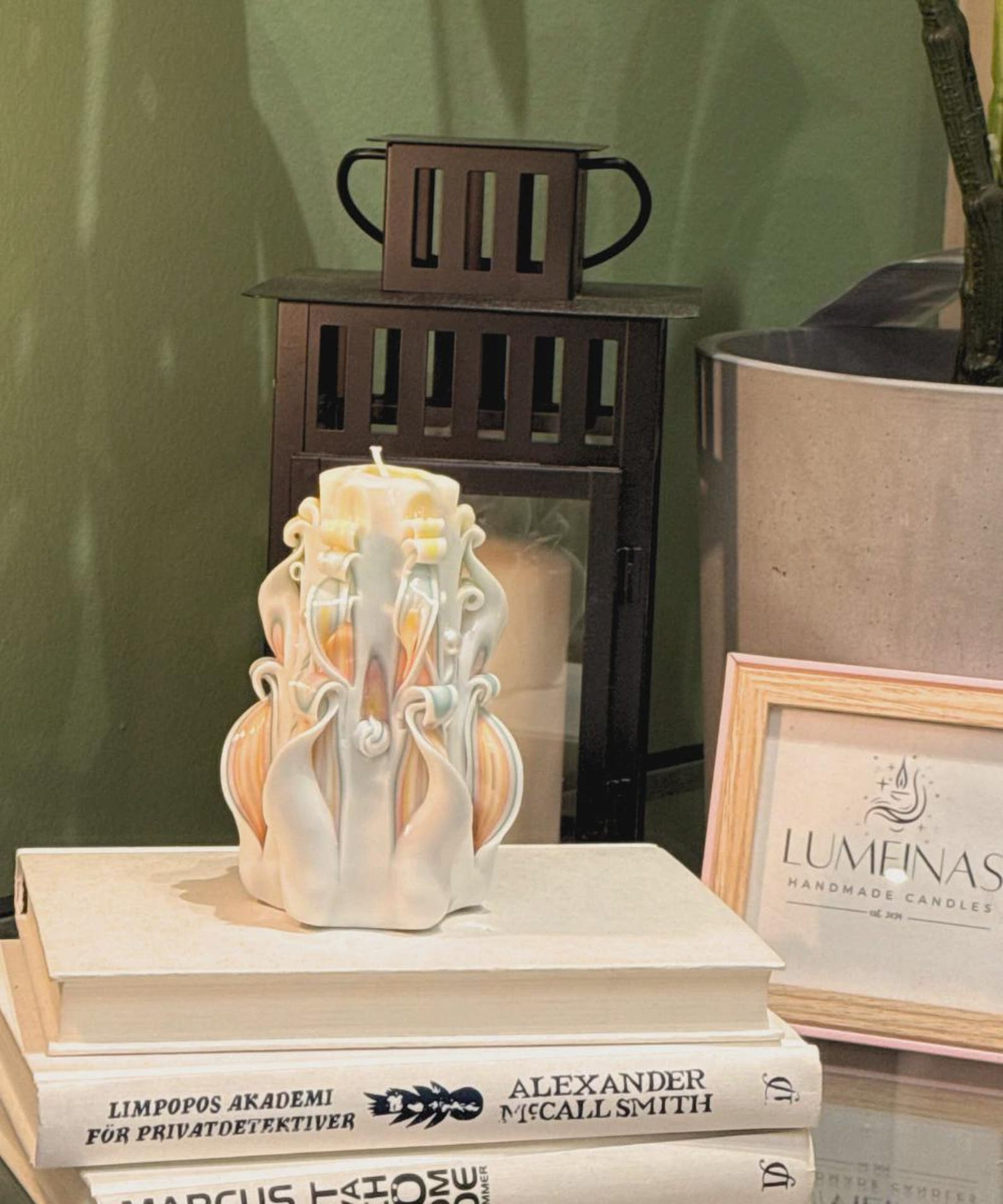 Exclusive Artisan Hand-carved Candle - Unique Luxury Gift for ...