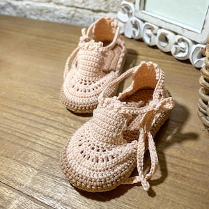 Summer Baby Sandals Crochet Pattern PDF - Baby Booties, Infant & Toddler Shoes Tutorial, Baby Girl Boy Summer Footwear, Crochet Sandals