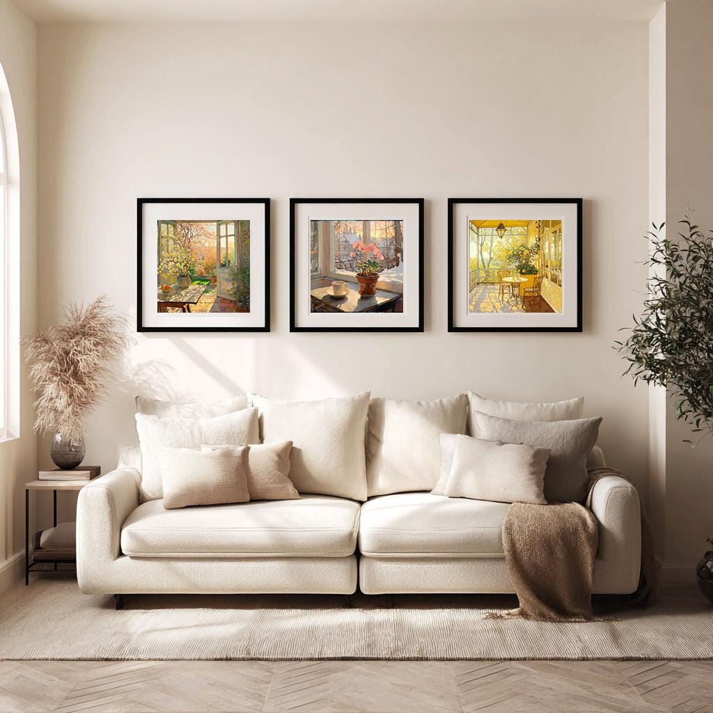 Garden Art Print : A Doorway to Tranquility by Kaoru Yamada - Etsy