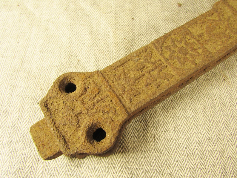 Shabby Barn Or Old Factory Door Large Victorian Latch Chain Etsy