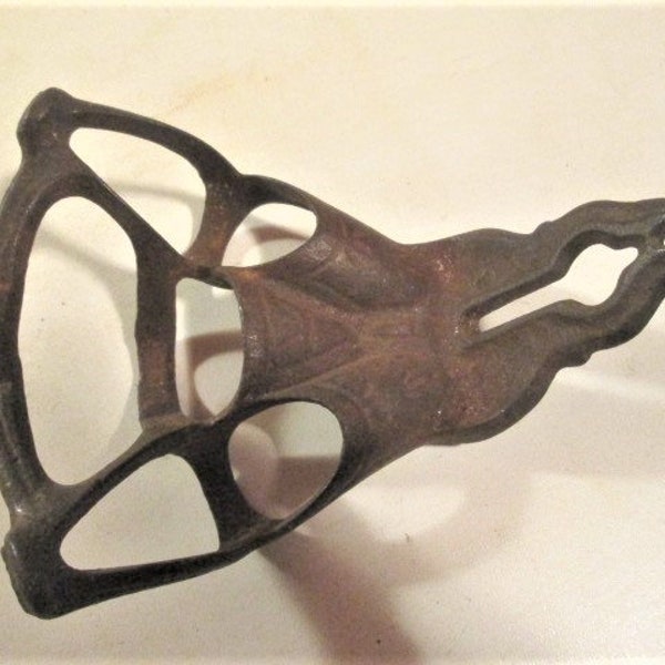 Antique Cast Iron Flag Holder Etsy